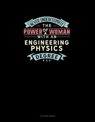 Book cover for Never Underestimate The Power Of A Woman With An Engineering Physics Degree