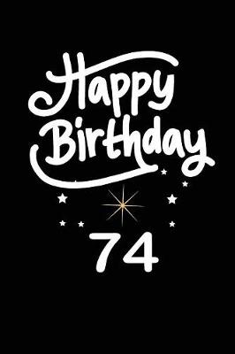 Book cover for Happy birthday 74