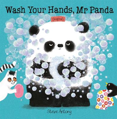 Book cover for Wash Your Hands, Mr Panda