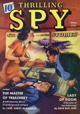 Book cover for Thrilling Spy Stories Spring 1940