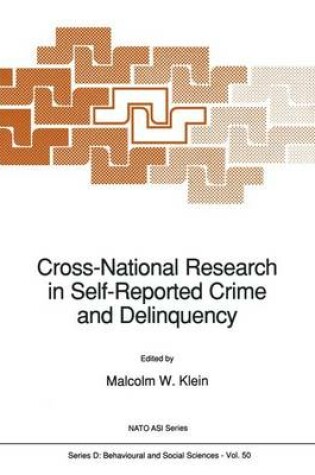 Cover of Cross-National Research in Self-Reported Crime and Delinquency