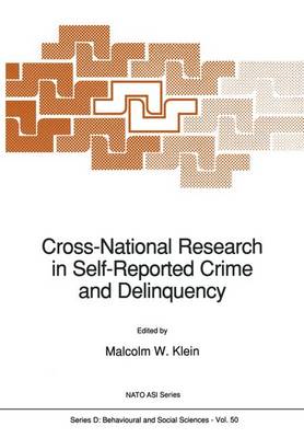 Cover of Cross-National Research in Self-Reported Crime and Delinquency