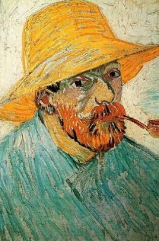 Cover of Vincent Van Gogh Self Portrait with Straw Hat and Pipe 1888