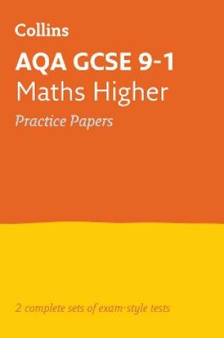 Cover of AQA GCSE 9-1 Maths Higher Practice Papers