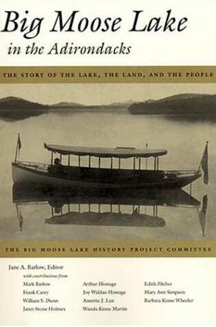Cover of Big Moose Lake in the Adirondacks