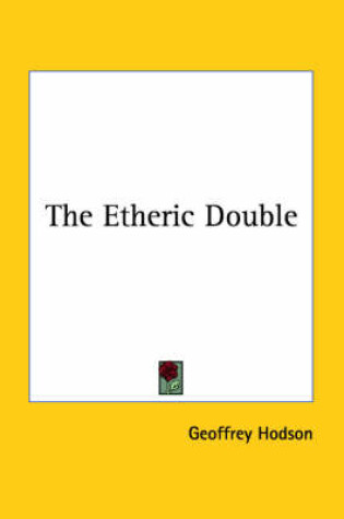 Cover of The Etheric Double