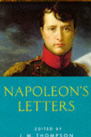 Cover of Napoleon's Letters