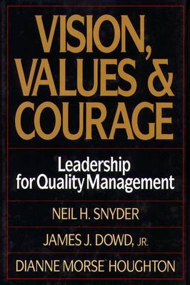 Book cover for Vision, Values, and Courage