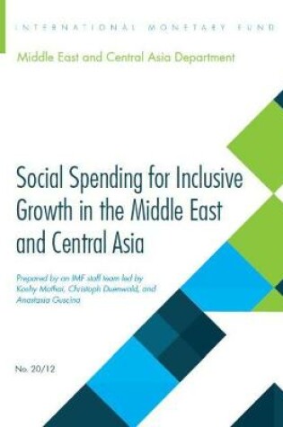 Cover of Social spending for inclusive growth in the Middle East and Central Asia