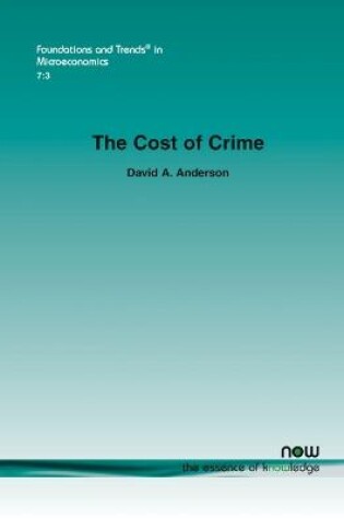 Cover of The Cost of Crime