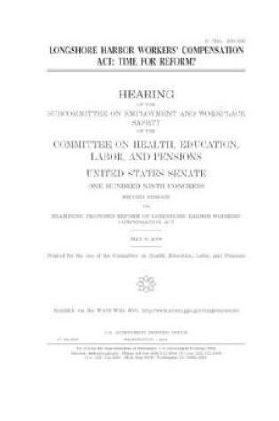 Cover of Longshore Harbor Workers' Compensation Act