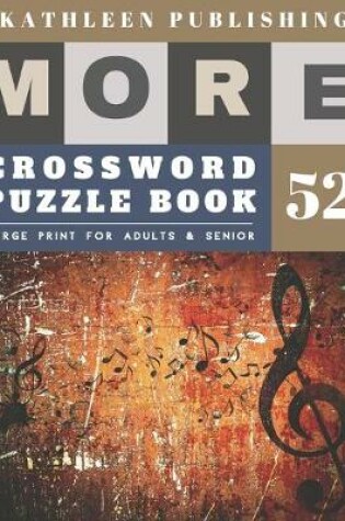 Cover of Large Print Crossword Puzzle Books for seniors