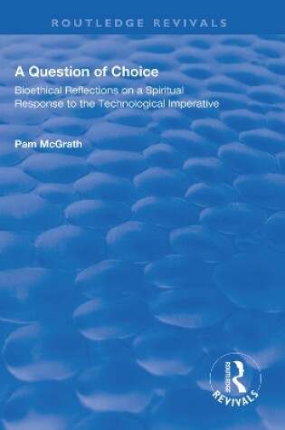 Cover of A Question of Choice