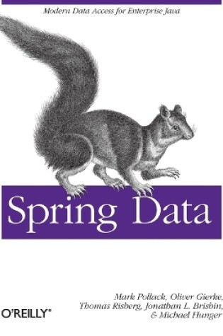 Cover of Spring Data: The Definitive Guide