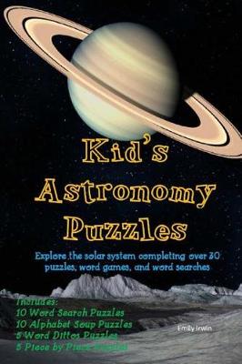 Book cover for Kids Astronomy Puzzles