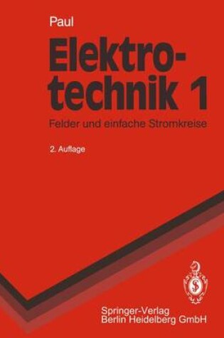 Cover of Elektrotechnik/Grundlagenlehrbuch