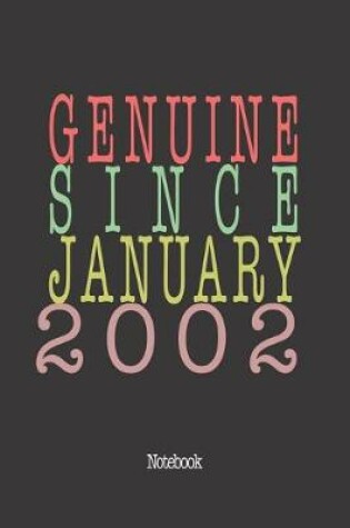 Cover of Genuine Since January 2002