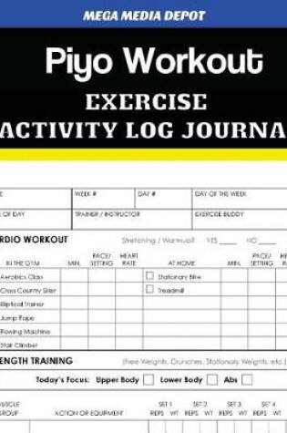 Cover of Chalean Extreme Exercise Activity Log Journal