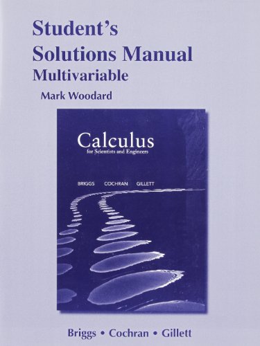 Book cover for Student Solutions Manual for Calculus for Scientists and Engineers