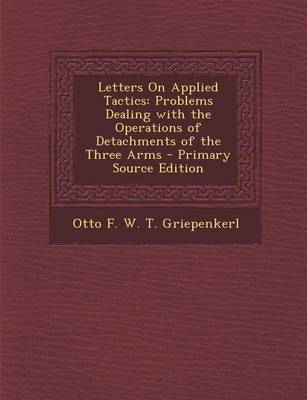 Book cover for Letters on Applied Tactics