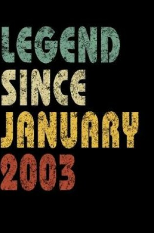 Cover of Legend Since January 2003