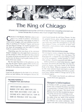 Cover of King of Chicago