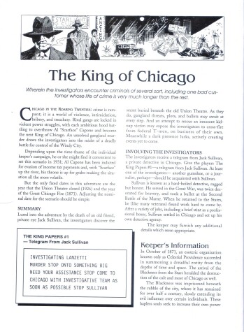 Book cover for King of Chicago