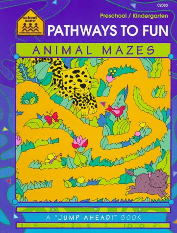 Book cover for Pathways to Fun Animal Mazes