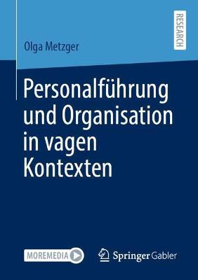 Book cover for Personalführung und Organisation in vagen Kontexten