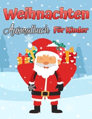 Book cover for Das Weihnachtsfarbbuch f�r Kinder