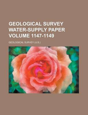 Book cover for Geological Survey Water-Supply Paper Volume 1147-1149