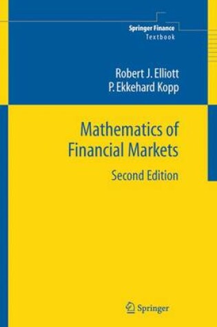 Cover of Mathematics of Financial Markets