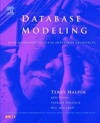 Book cover for Database Modeling with Microsoft  Visio for Enterprise Architects