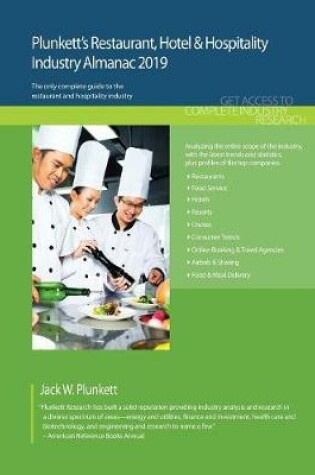 Cover of Plunkett's Restaurant, Hotel & Hospitality Industry Almanac 2019
