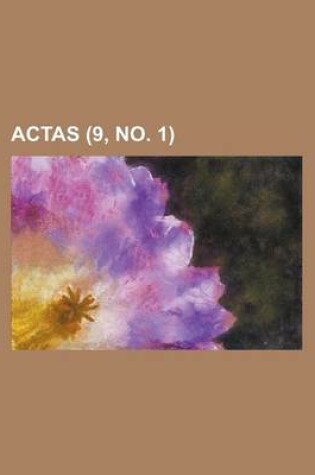 Cover of Actas