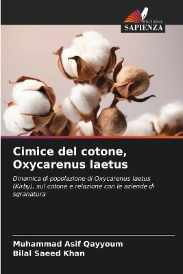 Book cover for Cimice del cotone, Oxycarenus laetus