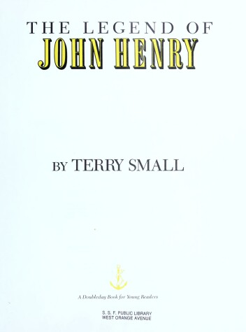 Book cover for The Legend of John Henry