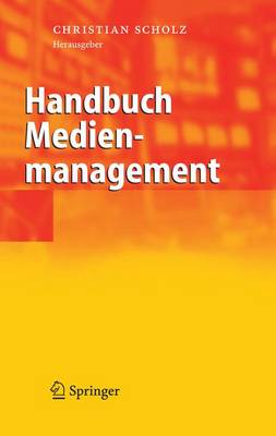 Book cover for Handbuch Medienmanagement