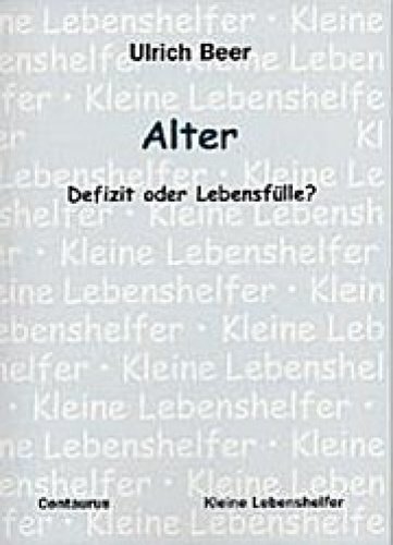 Book cover for Alter - Defizite oder Lebensfülle?