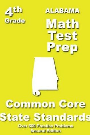 Cover of Alabama 4th Grade Math Test Prep