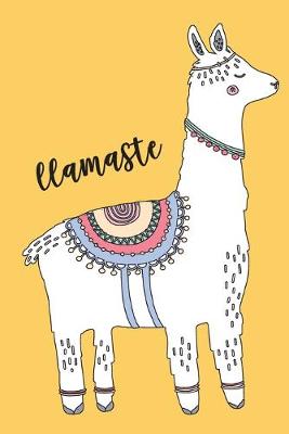 Book cover for Llamaste Lined Journal with Llama Cover, 6 x 9, 120 pages