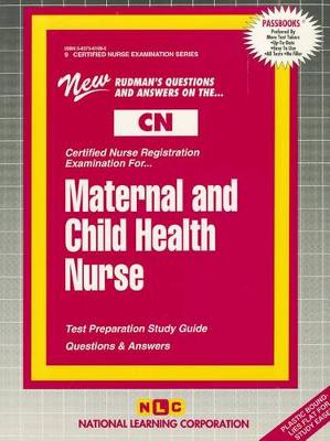 Book cover for MATERNAL AND CHILD HEALTH NURSE