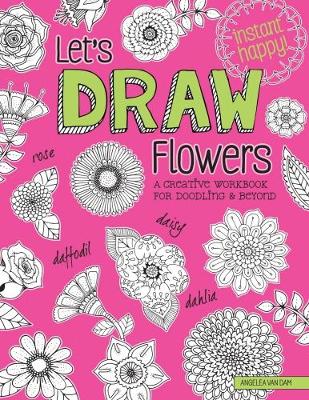 Book cover for Let's Draw Flowers