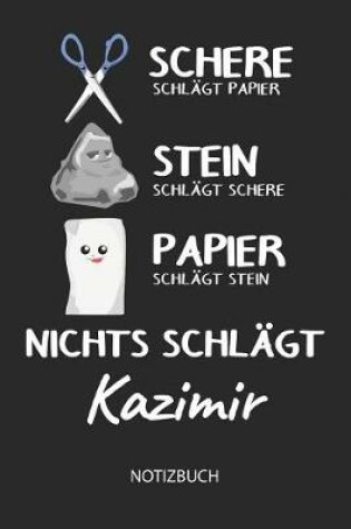 Cover of Nichts schlagt - Kazimir - Notizbuch