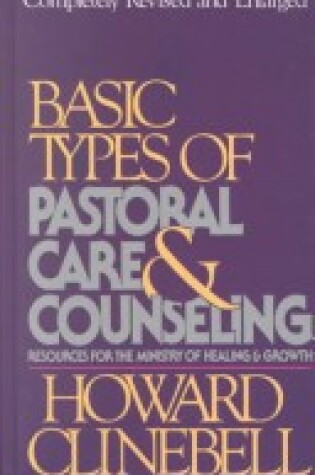 Cover of Basic Types of Pastoral Care and Counselling