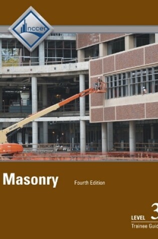 Cover of Masonry Level 3 Trainee Guide