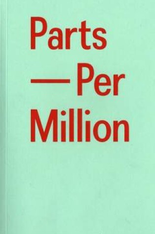Cover of Parts Per Million
