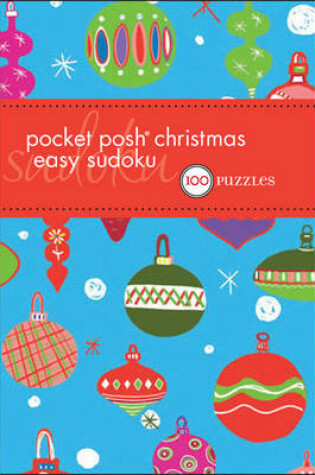 Cover of Pocket Posh Christmas Easy Sudoku