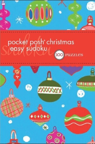 Cover of Pocket Posh Christmas Easy Sudoku