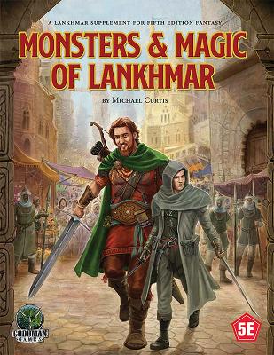 Book cover for D&D 5E - Monsters and Magic of Lankhmar